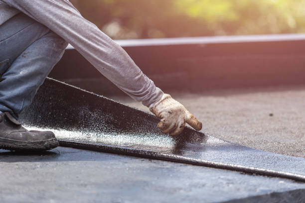 Professional Emergency Waterproofing technician working in Rahway, NJ